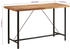 vidaXL Bartisch 180x70x107 cm Akazie und Eisen (356378)