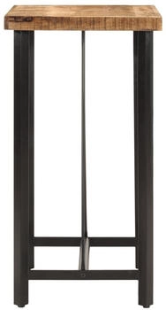 vidaXL Bartisch 55x55x107 cm Mango und Eisen (356380)