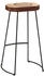 vidaXL Barhocker 2 Stk. Dunkelbraun 44x37,5x78 cm (358923)