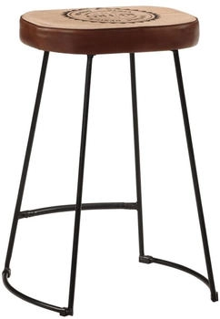 vidaXL Barhocker 2 Stk. Dunkelbraun 41x29x62 cm (358926)