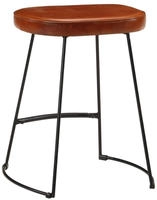 Barhocker 2 Stk. Dunkelbraun 40x29,5x53 Cm Vidaxl