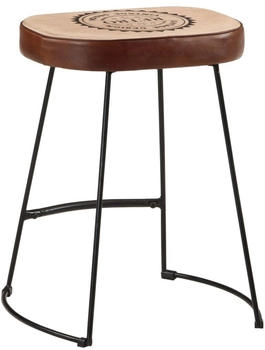 vidaXL Barhocker 2 Stk. Dunkelbraun 40x29,5x53 cm (358929)