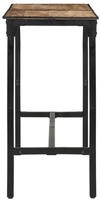 vidaXL Bartisch 150x55x107 cm Raues Massivholz Mango