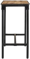 vidaXL Bartisch 110x55x107 cm Raues Massivholz Mango