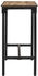 vidaXL Bartisch 110x55x107 cm Raues Mango (358938)