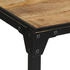 vidaXL Bartisch 110x55x107 cm Raues Mango (358938)