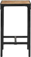 vidaXL Bartisch 60x55x107 cm Raues Massivholz Mango