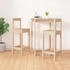 vidaXL Barstühle 2 Stk. 40x41,5x112 cm Kiefer (822142)