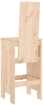 vidaXL Barhocker 2 Stk. 40x42x120 cm Kiefer (825352)