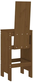 vidaXL Barhocker 2 Stk. Honigbraun 40x42x120 cm Kiefer (825355)