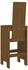 vidaXL Barhocker 2 Stk. Honigbraun 40x42x120 cm Kiefer (825355)