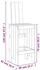 vidaXL Barhocker 2 Stk. Honigbraun 40x42x120 cm Kiefer (825355)