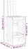 vidaXL Barhocker 2 Stk. 40x42x120 cm Douglasie (825357)