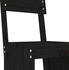 vidaXL Barhocker 2 Stk. Schwarz 40x48,5x115,5cm Kiefer (825363)