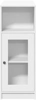 vidaXL Bartisch mit Regal Wei&szlig; 101x40x103,5 cm Holzwerkstoff