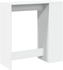vidaXL Bartisch mit Regal Weiß 101x40x103,5 cm (854364)