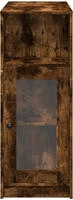 vidaXL Bartisch mit Regal R&auml;uchereiche 101x40x103,5 cm Holzwerkstoff