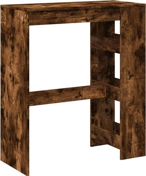 vidaXL Bartisch mit Regal R&auml;uchereiche 90x40x103,5 cm (854377)