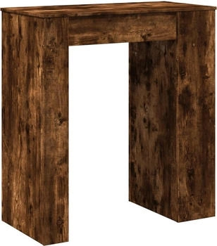 vidaXL Bartisch mit Regal R&auml;uchereiche 95x47x103,5 cm (854386)