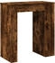 vidaXL Bartisch mit Regal Räuchereiche 95x47x103,5 cm (854386)