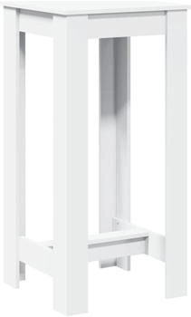 vidaXL Bartisch Wei&szlig; 51x50x103,5 cm (854400)