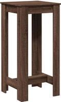 Bartisch Braun Eichen-optik 51x50x103,5 Cm Holzwerkstoff - Vidaxl