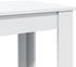 vidaXL Bartisch Weiß 102x50x103,5 cm (854409)