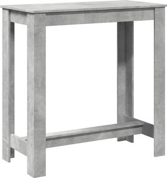 vidaXL Bartisch Betongrau 102x50x103,5 cm (854412)