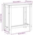 vidaXL Bartisch Betongrau 102x50x103,5 cm (854412)