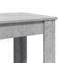 vidaXL Bartisch Betongrau 102x50x103,5 cm (854412)