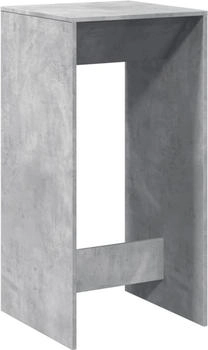 vidaXL Bartisch Betongrau 51x50x103,5 cm (854421)