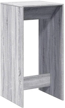 vidaXL Bartisch Grau Sonoma 51x50x103,5 cm (854423)