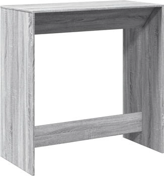vidaXL Bartisch Grau Sonoma 102x50x103,5 cm (854432)