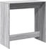 vidaXL Bartisch Grau Sonoma 102x50x103,5 cm (854432)