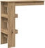 vidaXL Wand-Bartisch Artisan-Eiche 102x45x103,5 cm (856861)