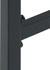 vidaXL Barhocker 2 Stk. Schwarz 38x38x80 cm Pulverbeschichteter Stahl (4009265)
