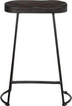 vidaXL Barhocker 2 Stk. Schwarz 45x40x62 cm Mango (4013528)