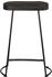 vidaXL Barhocker 2 Stk. Schwarz 45x40x62 cm Mango (4013528)