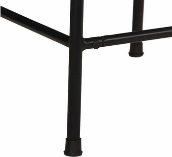 vidaXL Barhocker 2 Stk. 46x35,5x80 cm Raues Mango (4013530)