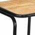 vidaXL Barhocker 2 Stk. 46x35,5x80 cm Raues Mango (4013530)