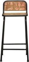 vidaXL Barhocker 4 Stk. 46x35,5x80 cm Altholz Massivholz