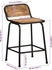 vidaXL Barhocker 2 Stk. 46x35,5x70 cm Raues Mango (4013534)