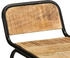 vidaXL Barhocker 4 Stk. 46x35,5x70 cm Raues Mango (4013535)