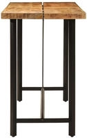 vidaXL Bartisch 180x70x107 cm Massivholz Mango und Eisen