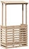 vidaXL Gartenbar mit Dach 112,5x57x195,5 cm Kiefer (832534)