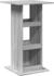 vidaXL Bartisch mit Ablagen Grau Sonoma 60x60x102 cm (854333)