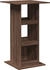 vidaXL Bartisch mit Ablagen Braun Eiche 60x60x102 cm (854334)