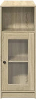 vidaXL Bartisch mit Regal Sonoma-Eiche 101x40x103,5 cm Holzwerkstoff