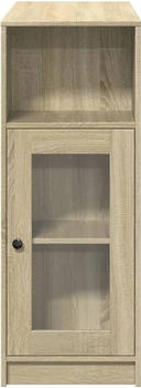 vidaXL Bartisch mit Regal Sonoma-Eiche 101x40x103,5 cm (854366)