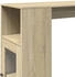 vidaXL Bartisch mit Regal Sonoma-Eiche 101x40x103,5 cm (854366)